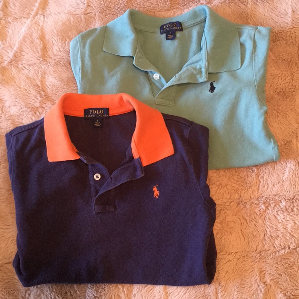2 Polo Ralph Lauren Shirts size 7